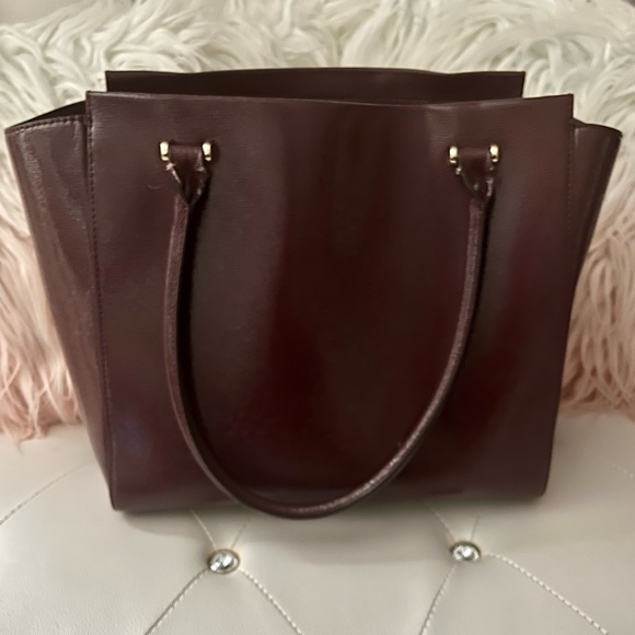 Kate Spade Bristol Drive Patent Leather Large Burgundy Tote - Picture 10 of 15